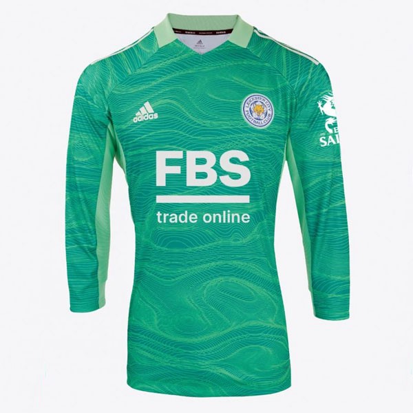 Tailandia Camiseta Leicester City Portero ML 2021 2022 Verde
